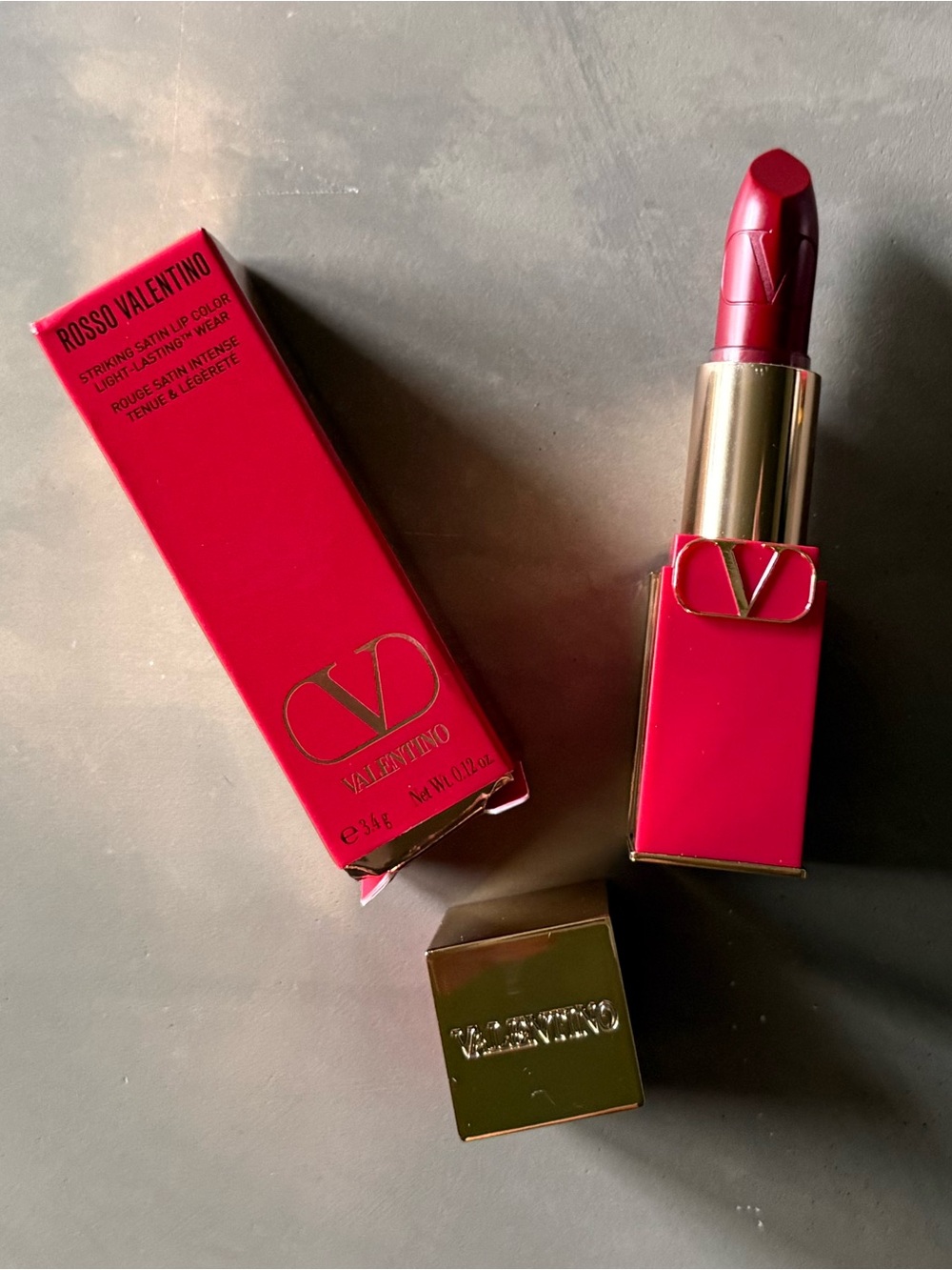 Valentino Rosso Satin Lipstick - 217A Ethereal Red